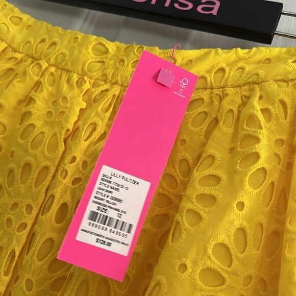 Lilly Pulitzer Leah Skirt Size 12 - Picture 8 of 12
